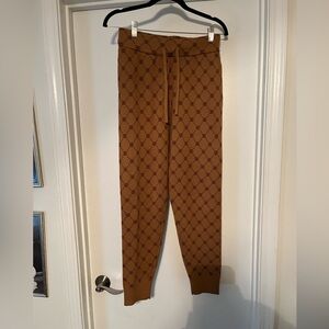 Ell and Emm knit cropped joggers